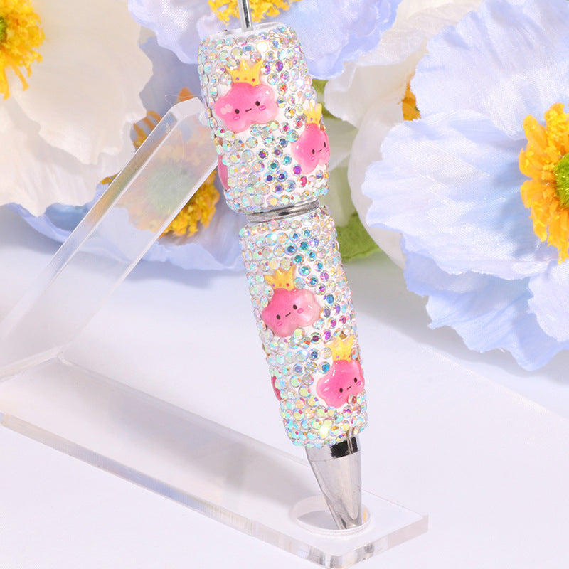 wholesale 3pcs beadable pens DIY Shell Diamond Bead Pen